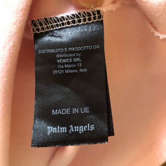 Palm Angels T-Shirt Unisex Sz M - Picture 6 of 9